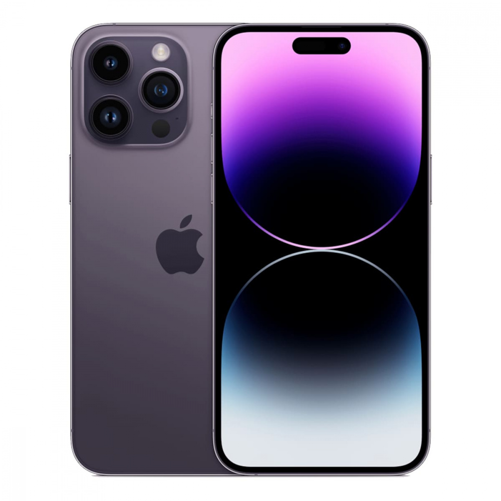 iPhone 14 Pro Max 128Гб (1 sim + eSIM / 81%) Темно-фиолетовый - Б/У ★★★☆☆