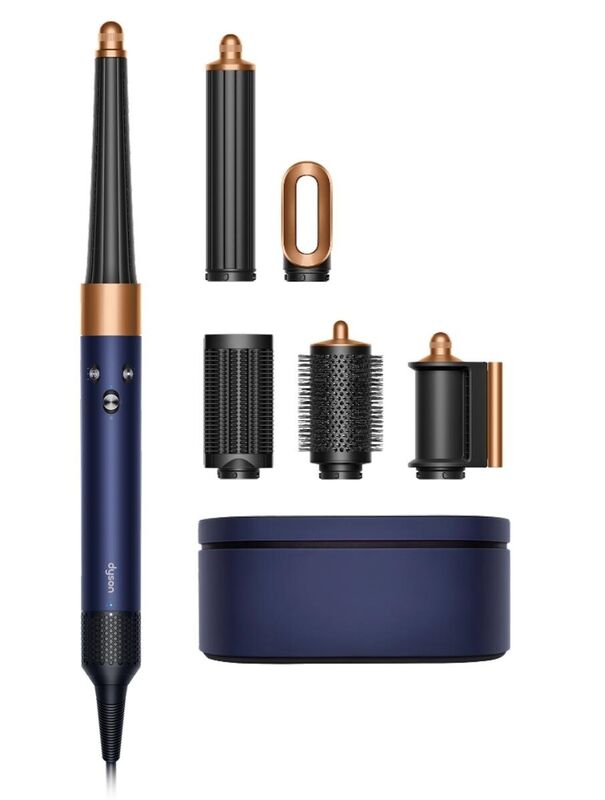 Стайлер Dyson Airwrap Complete Long HS08 Multistyler (Prussian Blue/Rich Copper) - Подарочный кейс для хранения