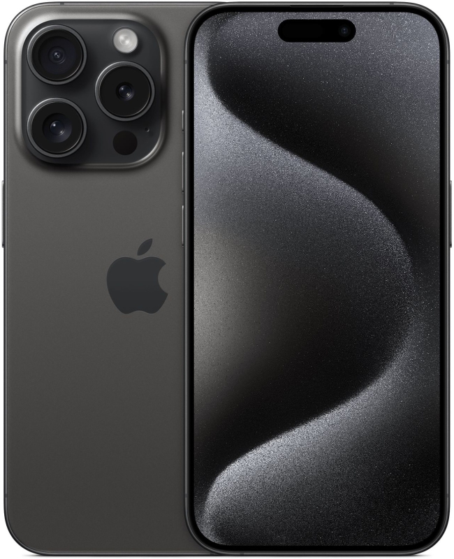 Apple iPhone 15 Pro 1Тб, 1 sim + eSIM, Официально заменен в АСЦ, Черный титан