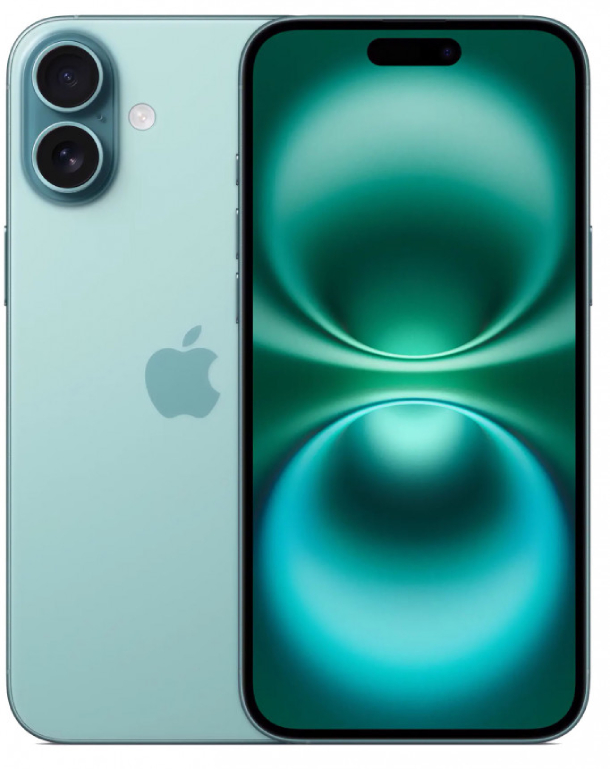 Смартфон Apple iPhone 16 Plus 256Гб (1 sim + eSIM) Морская бирюза