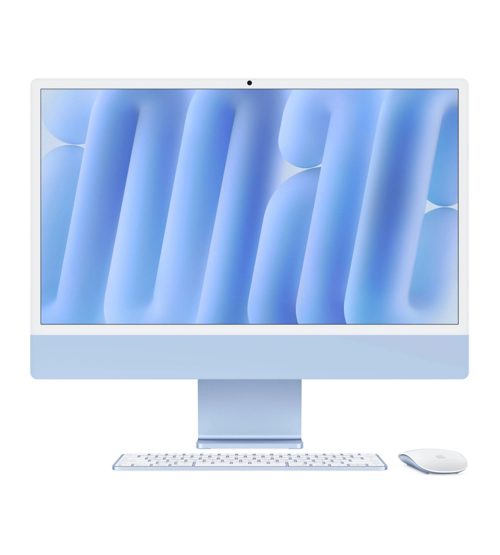 Apple iMac 24", 2024, Retina 4,5K, M4 10Core CPU, 10Core GPU/24Гб/512Гб SSD, Синий