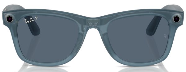 Умные очки RayBan Wayfarer RW4006 Matte Jeans Transparent/Dusty Blue в 