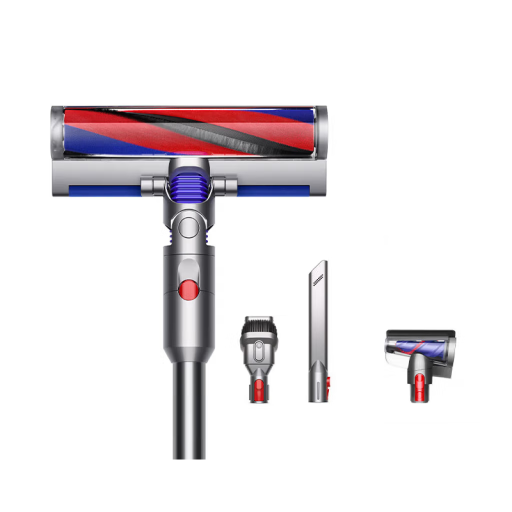 Dyson V10 Digital Slim Fluffy, Серебристый/Фиолетовый