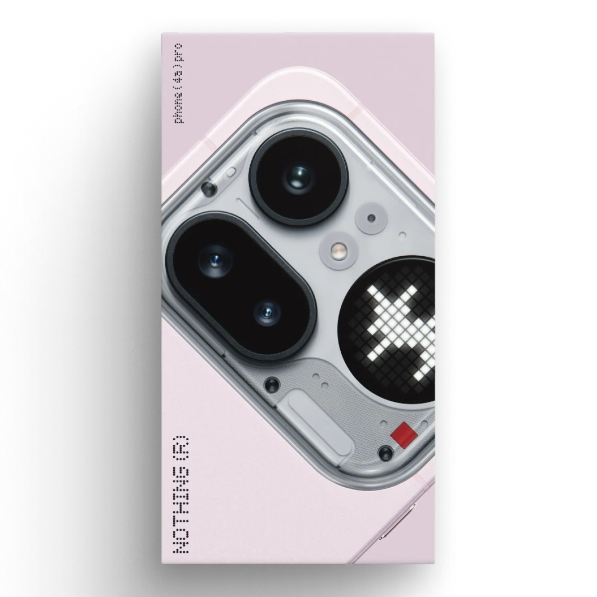 Смартфон Nothing Phone (4a) Pro 12/256Гб, Розовый