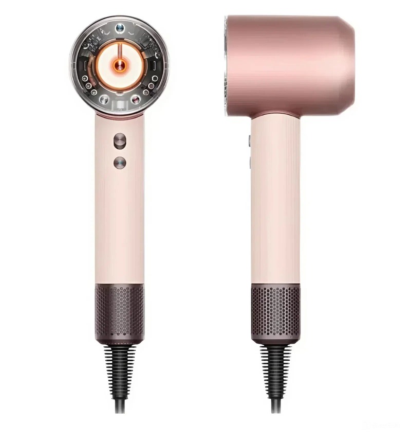Фен Dyson Supersonic Nural HD16, Розовый/Розовое золото - Подарочный футляр