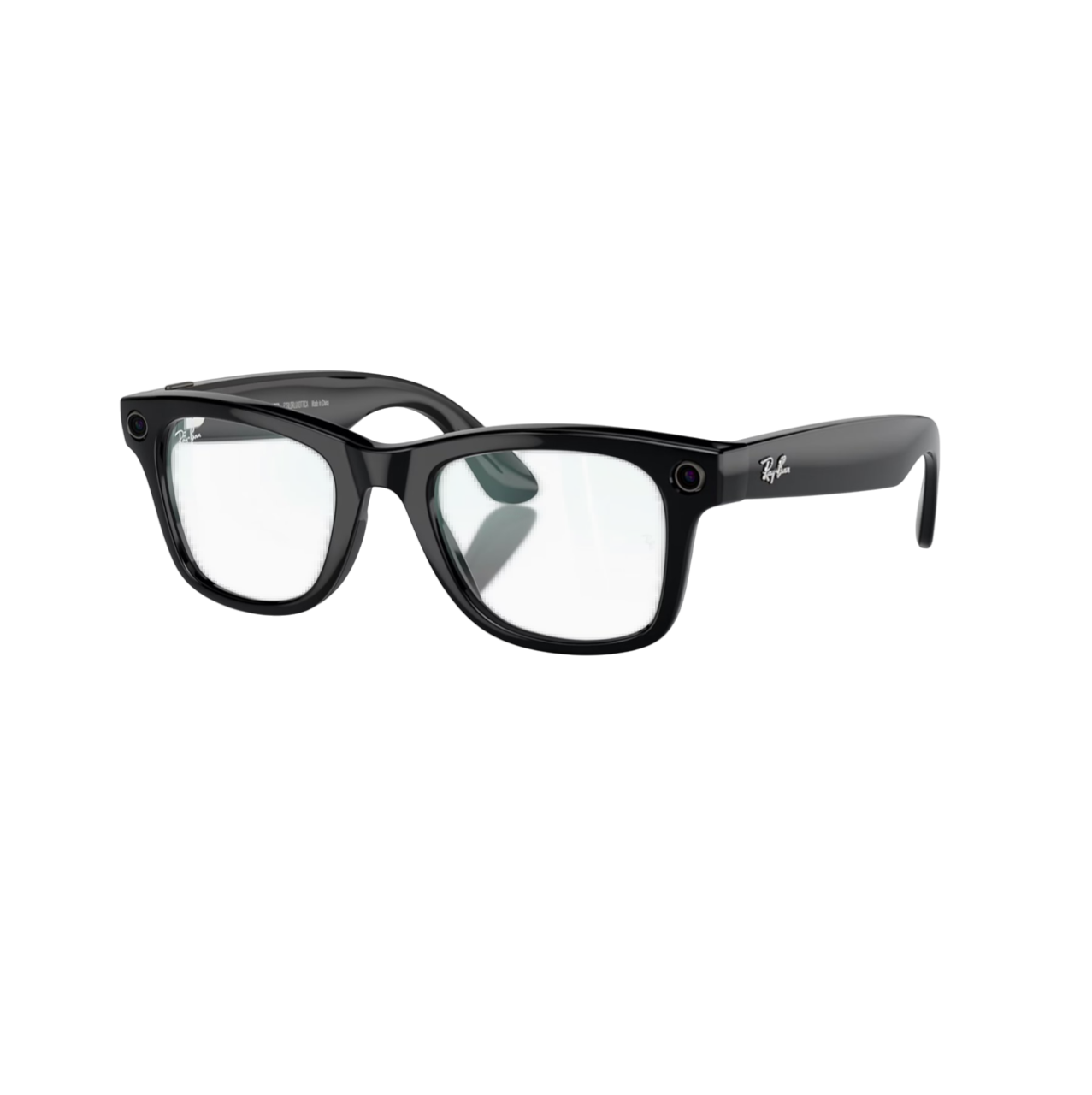 Умные очки RayBan Wayfarer RW4006 Shiny Black/Clear (150 - 50 размер) в 