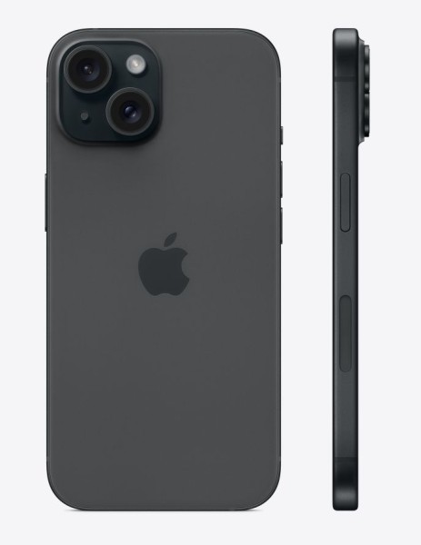 Смартфон Apple iPhone 15 256Гб (1 sim + eSIM) Черный