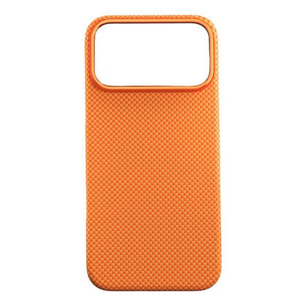 Чехол Keephone KEVLAR DIAGO MagSafe для iPhone 17 Pro, Оранжевый